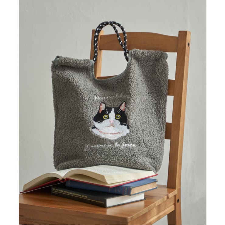 ボア刺繍コードトートバッグ | Lbc with Life | 詳細画像5 