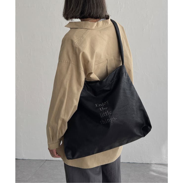 洗える合皮ワンショルダーバッグ | Lbc with Life | 詳細画像2 