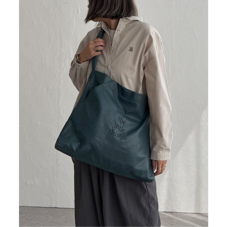 洗える合皮ワンショルダーバッグ | Lbc with Life | 詳細画像4 