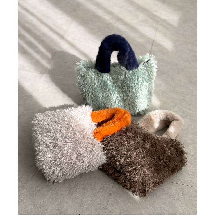 エコファーカラー持ち手トートバッグ | Lbc with Life | 詳細画像12 