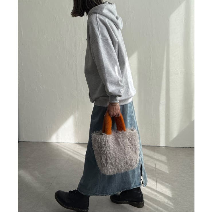 エコファーカラー持ち手トートバッグ | Lbc with Life | 詳細画像3 