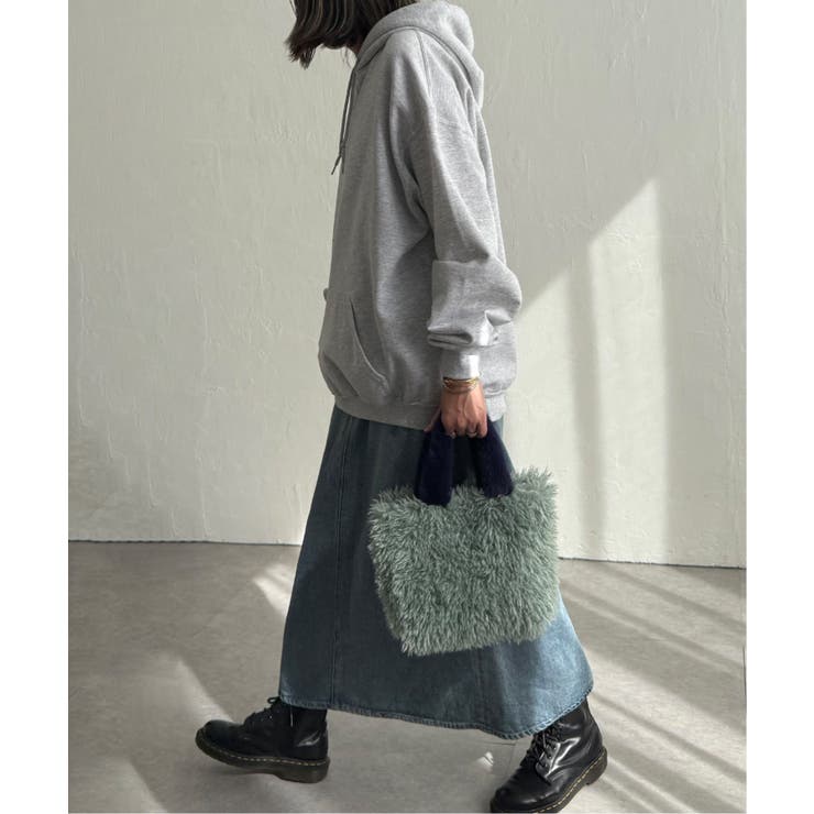 エコファーカラー持ち手トートバッグ | Lbc with Life | 詳細画像6 