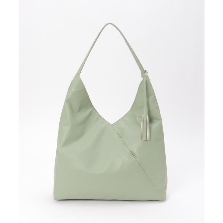 洗える合皮三角マチありショルダーバッグ | Lbc with Life | 詳細画像9 