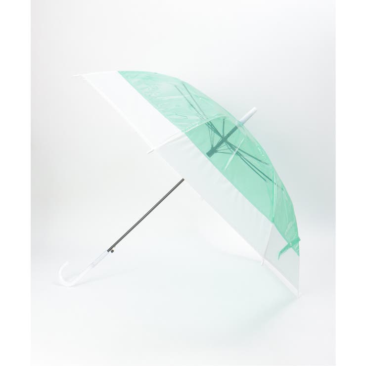 グリーン | カラー切り継ぎビニール傘 | Lbc with Life