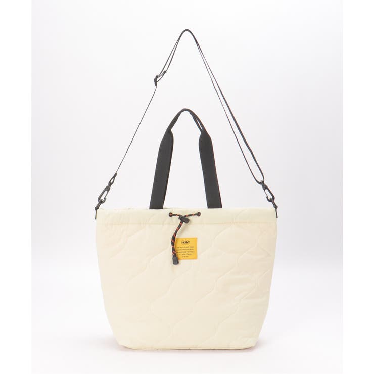 アイボリー | KiU キウ パデッドトートバッグ | Lbc with Life