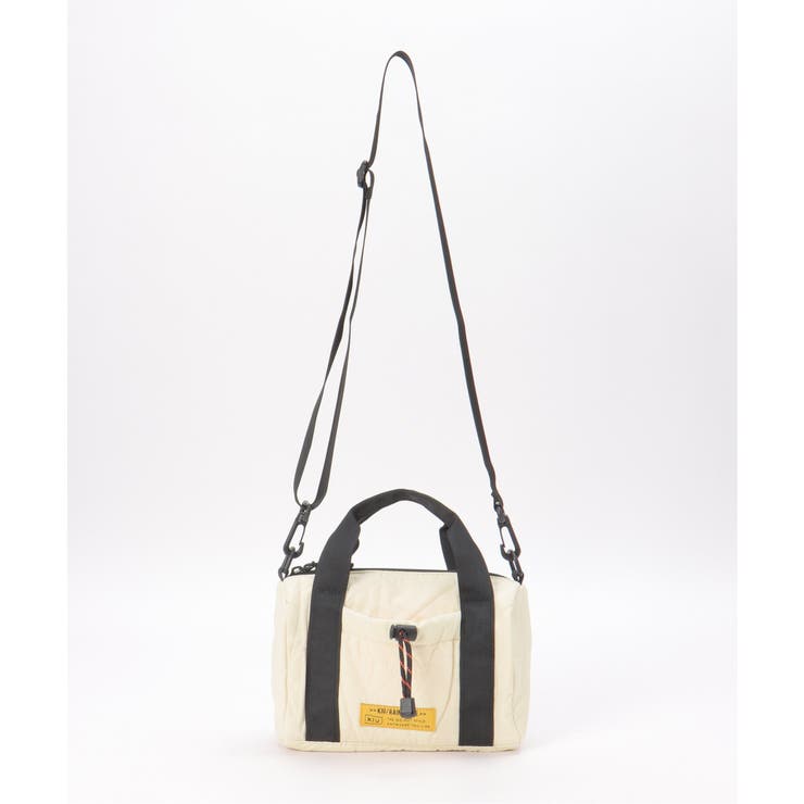 アイボリー | KiU キウ スクエアパデッドミニボストンバッグ | Lbc with Life