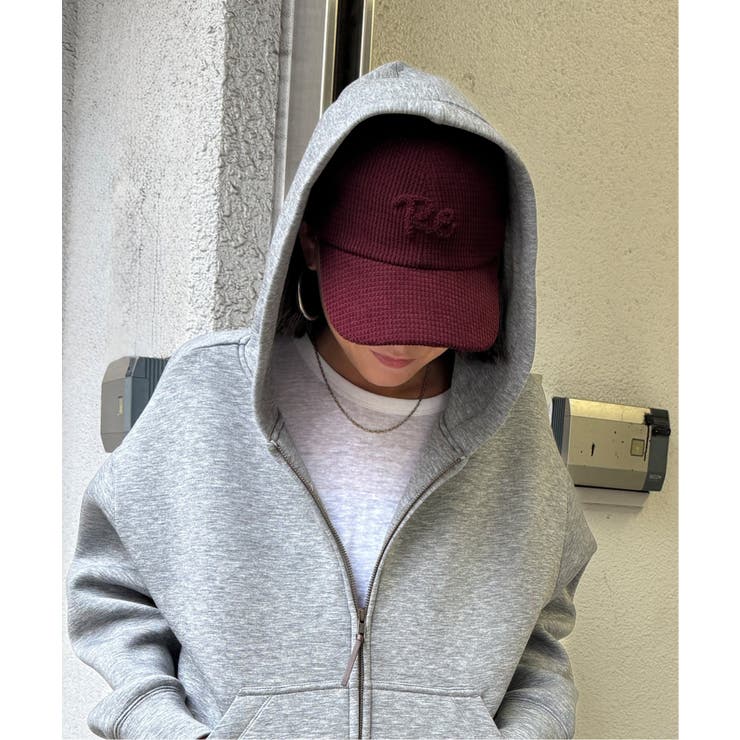 ワイン | ポコポコロール刺繍キャップ 25 | Lbc with Life