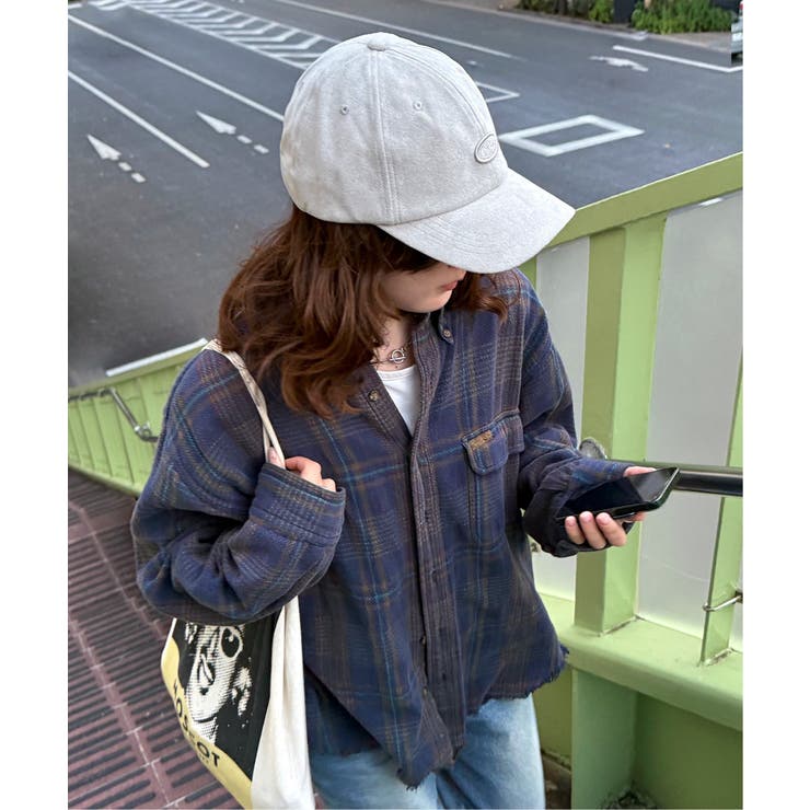 サックスブルー | Dickies ディッキーズ フェイクスエードロゴキャップ | Lbc with Life