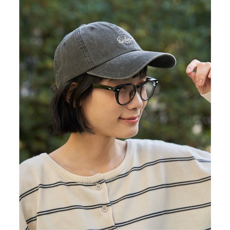 チャコール | Dickies ディッキーズ 刺繍ロゴキャップ | Lbc with Life