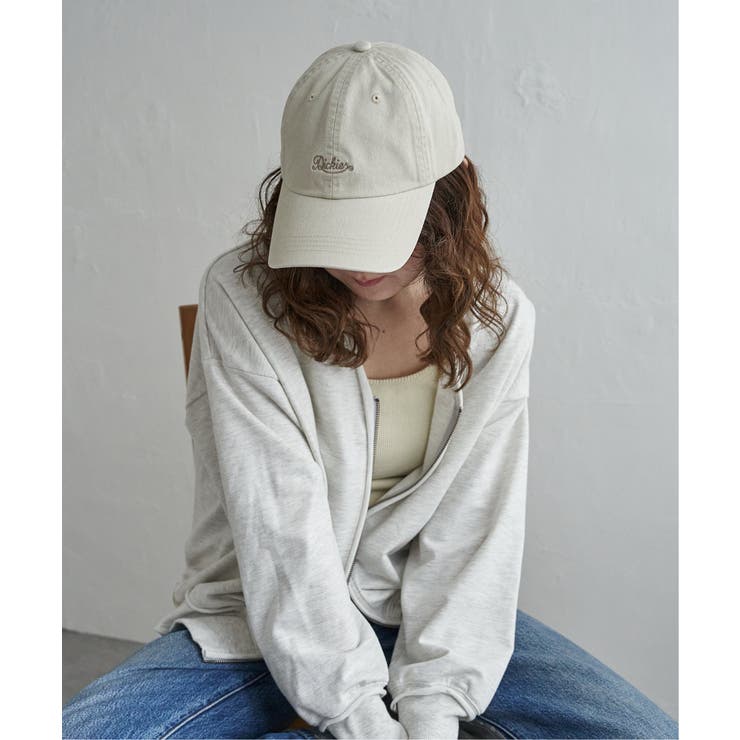 オフホワイト | Dickies ディッキーズ 刺繍ロゴキャップ | Lbc with Life