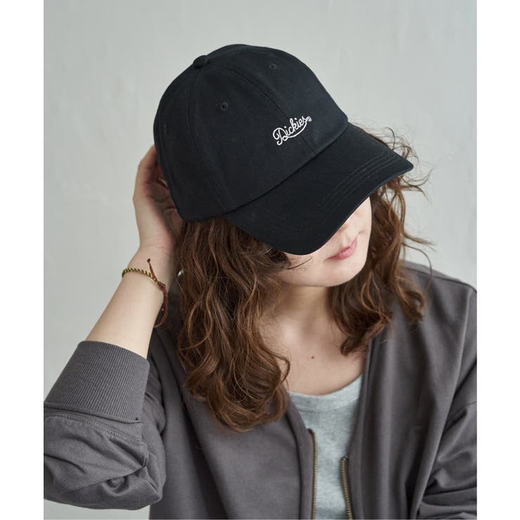 ブラック | Dickies ディッキーズ 刺繍ロゴキャップ | Lbc with Life