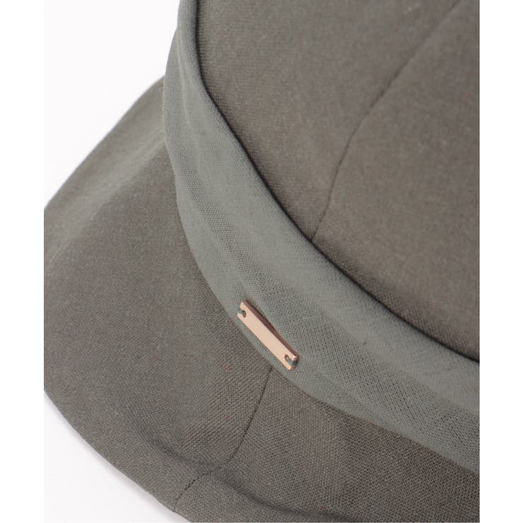 洗える綿麻混タック入りキャスケット | Lbc with Life | 詳細画像5 