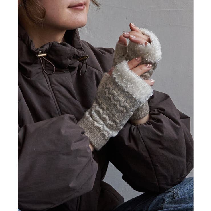 ジャガード指手先ファーニット | Lbc with Life | 詳細画像7 