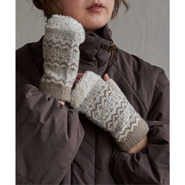 ジャガード指手先ファーニット | Lbc with Life | 詳細画像8 