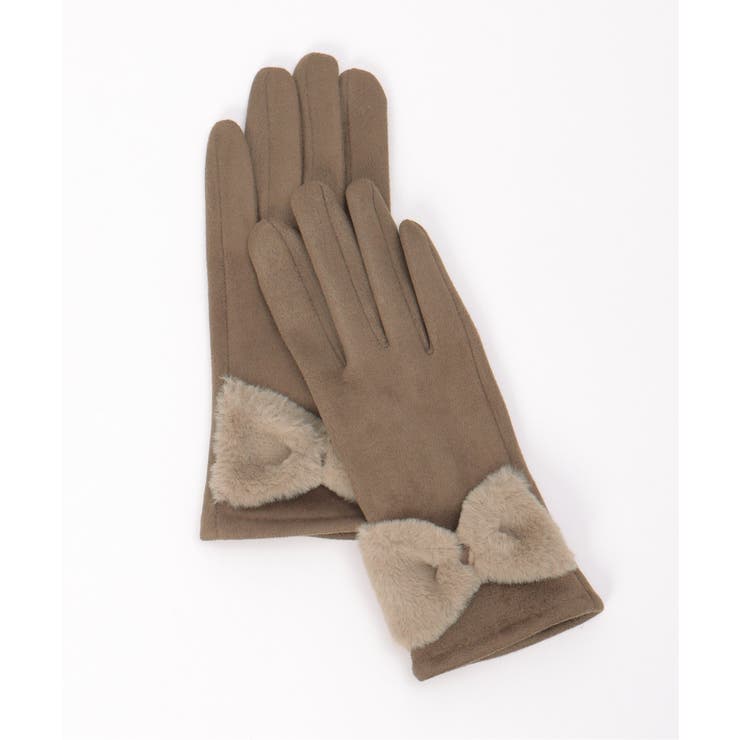 モコモコリボン付きグローブ | Lbc with Life | 詳細画像1 