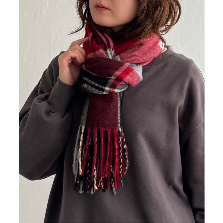 チェックカラーマフラー | Lbc with Life | 詳細画像8 