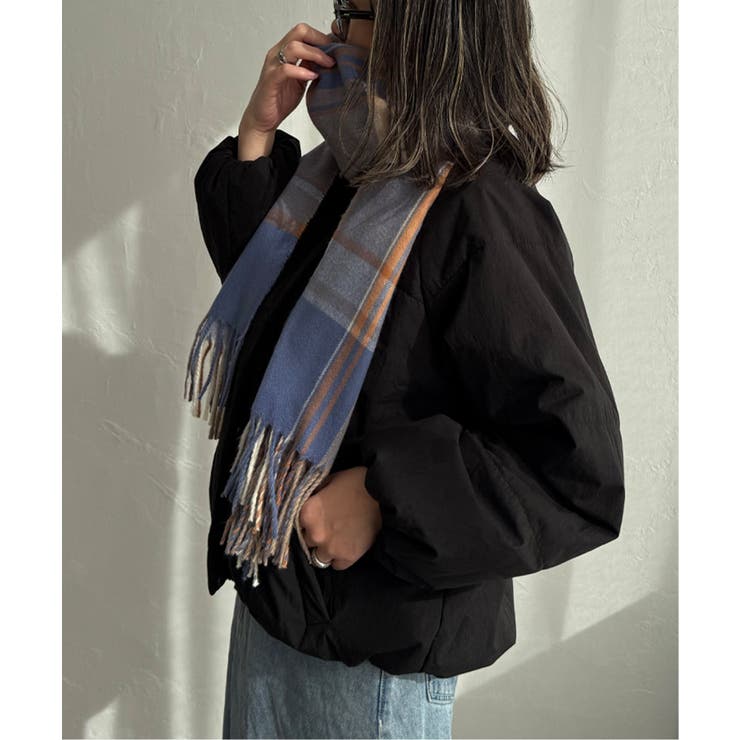 チェックカラーマフラー | Lbc with Life | 詳細画像10 