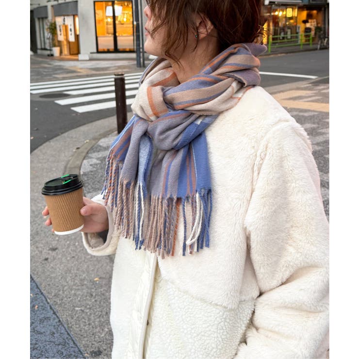 チェックカラーマフラー | Lbc with Life | 詳細画像12 