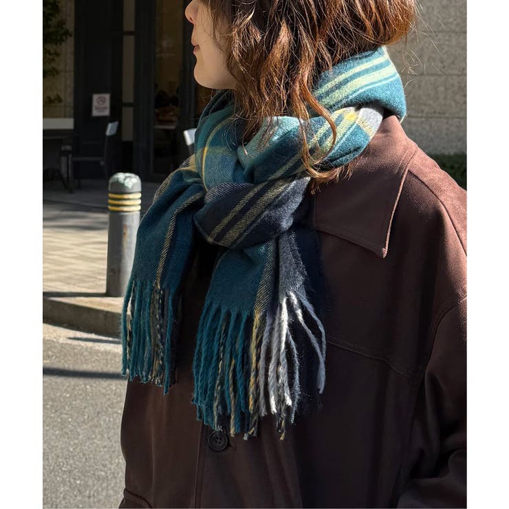 チェックカラーマフラー | Lbc with Life | 詳細画像18 