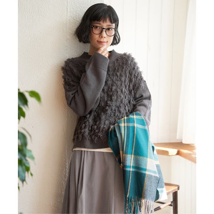 チェックカラーマフラー | Lbc with Life | 詳細画像24 