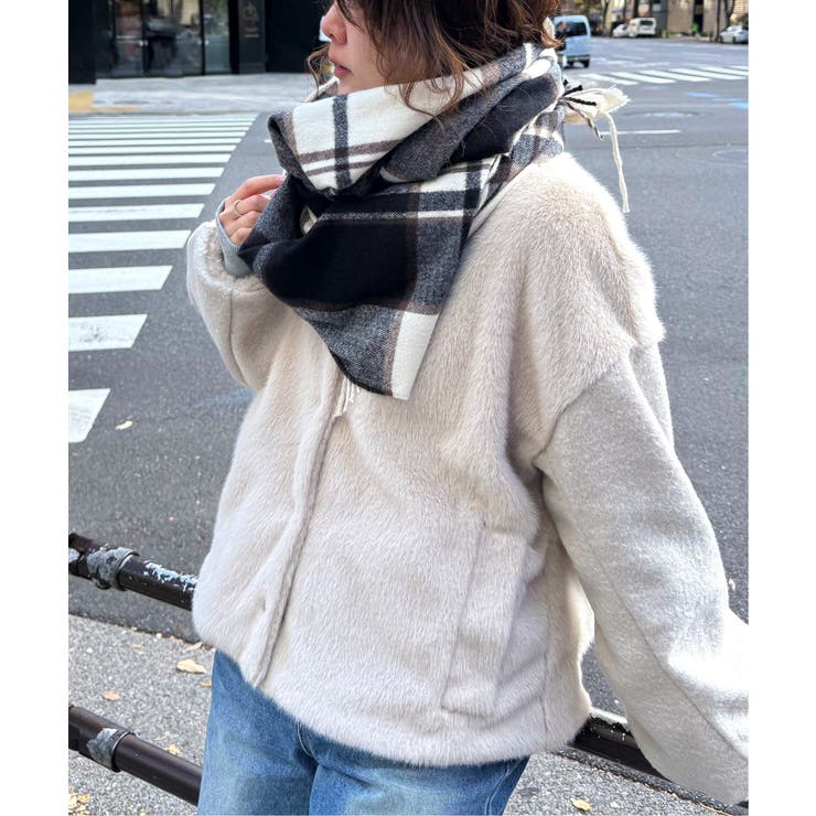 チェックカラーマフラー | Lbc with Life | 詳細画像2 