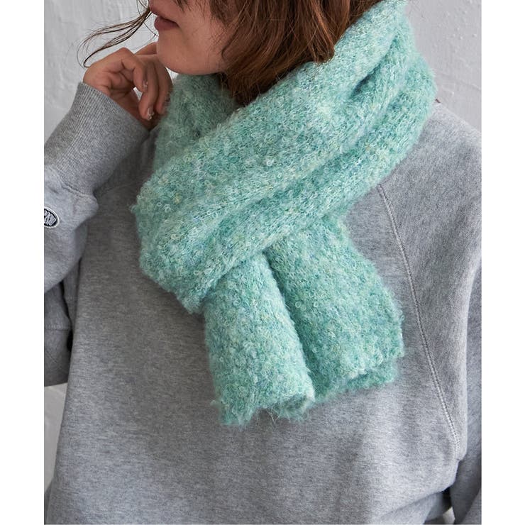 ウール混MIXツイードマフラー | Lbc with Life | 詳細画像6 