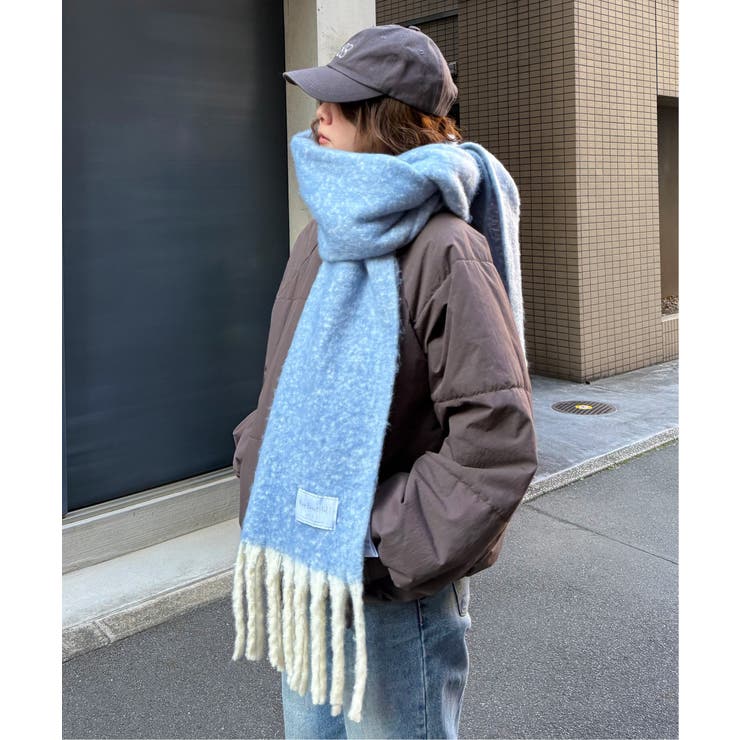 バルキーフリンジマフラー | Lbc with Life | 詳細画像4 