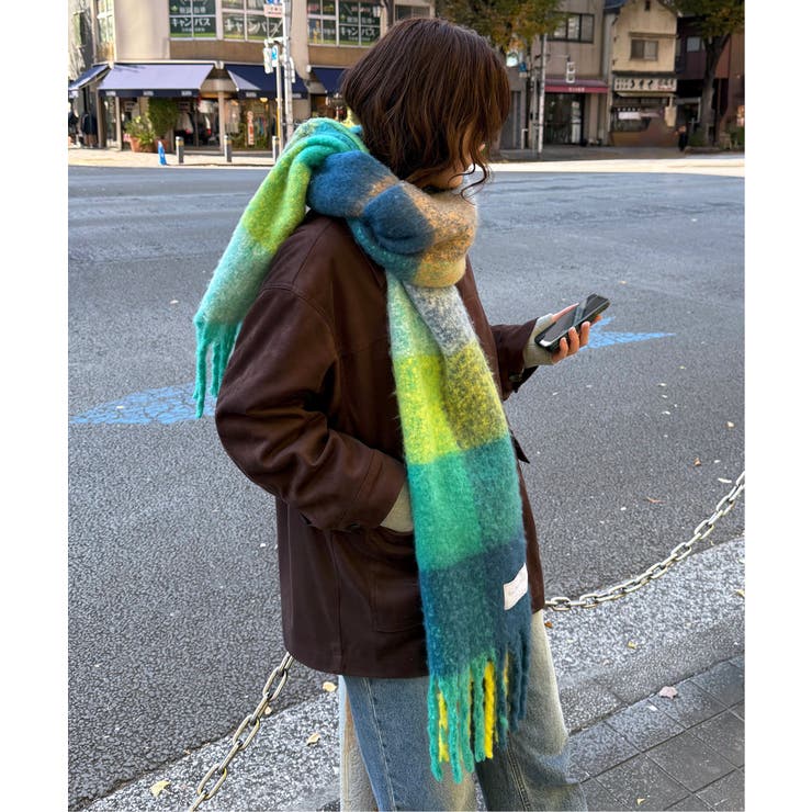 バルキーフリンジマフラー | Lbc with Life | 詳細画像24 