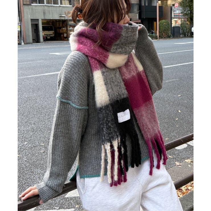 バルキーフリンジマフラー | Lbc with Life | 詳細画像31 