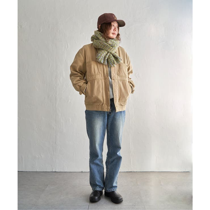 MIX織 細幅マフラー | Lbc with Life | 詳細画像12 