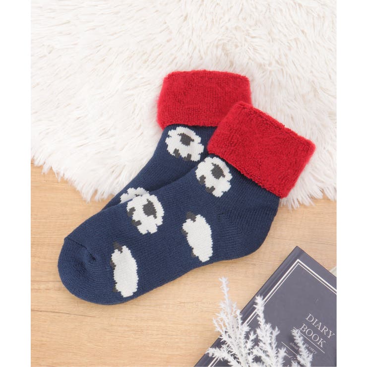 ネイビーブルー | 裏起毛 ソックスシープ | Lbc with Life