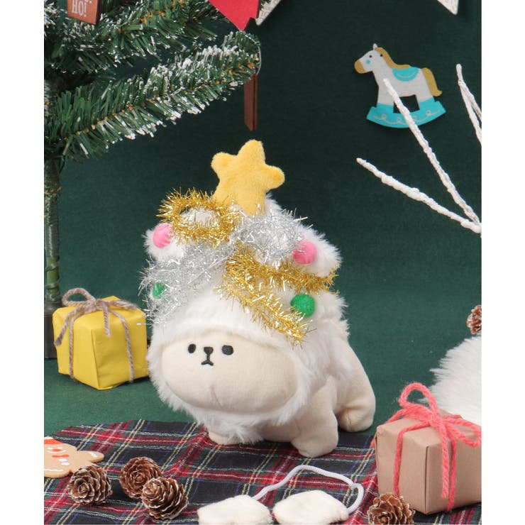 ホワイト | PLUFFY かぶりもの クリスマスツリー 2024 | Lbc with Life