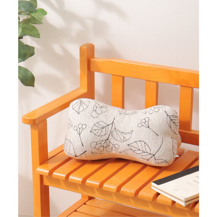 オフホワイト | シェニール ボーンクッション | Lbc with Life