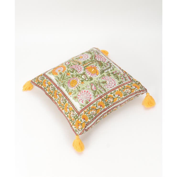 クッションカバーブロックプリント | Lbc with Life | 詳細画像2 