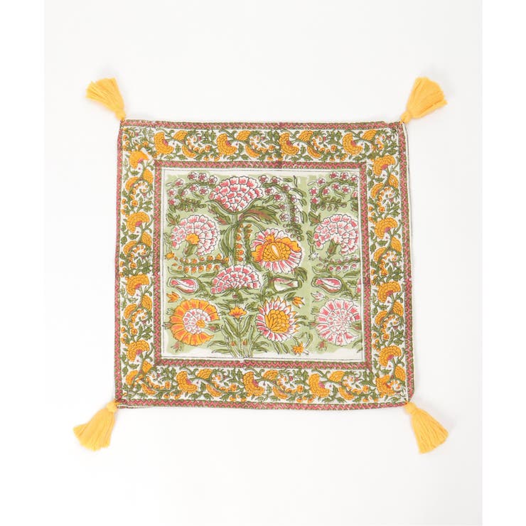 クッションカバーブロックプリント | Lbc with Life | 詳細画像3 