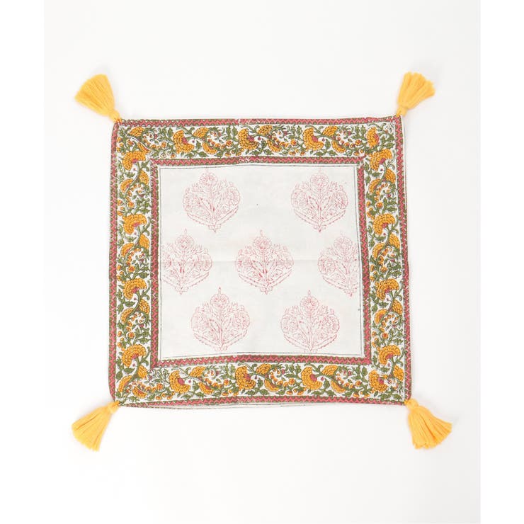 クッションカバーブロックプリント | Lbc with Life | 詳細画像4 