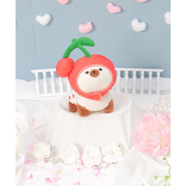 PLUFFY かぶりもの サクランボパンツセット[品番：IKAW0022345