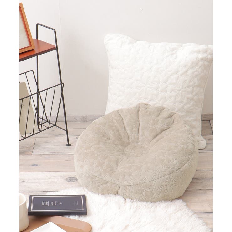 グレー | パール ビーズ円座 | Lbc with Life