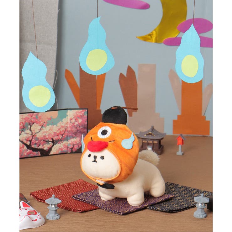 オレンジ | PLUFFY かぶりもの チョウチン | Lbc with Life