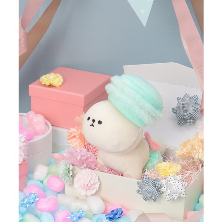 ミントグリーン | PLUFFY かぶりもの マカロンミント | Lbc with Life