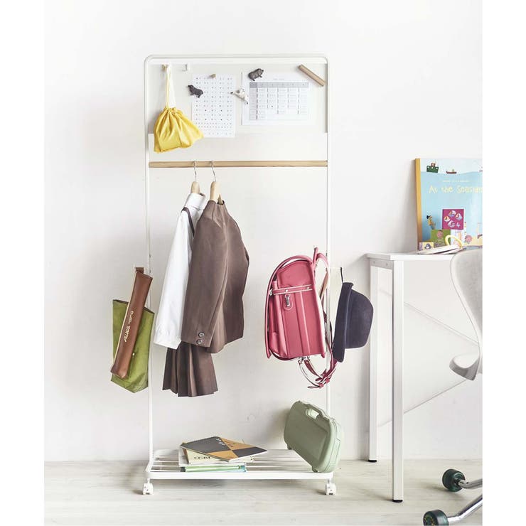 ホワイト | 【WEB限定】tower パネル付きハンガーラック タワー | Lbc with Life