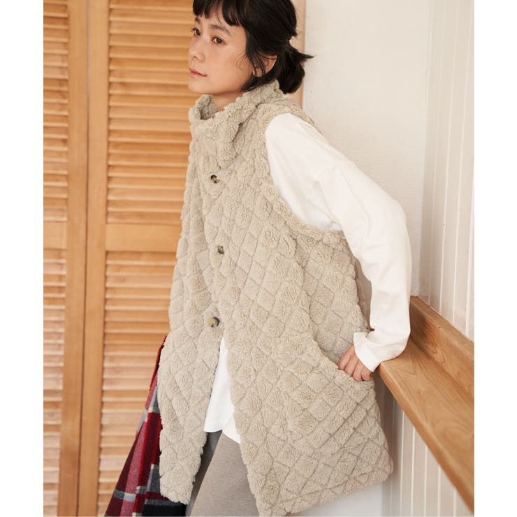 ベージュ | キルンケットジレ | Lbc with Life