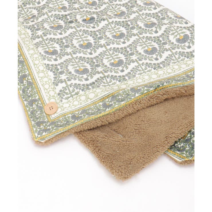 グレー | ブランケットブルームブロックプリント | Lbc with Life