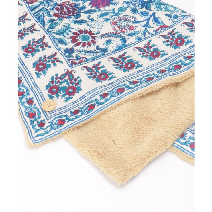 ブルー | ブランケットブルームブロックプリント | Lbc with Life