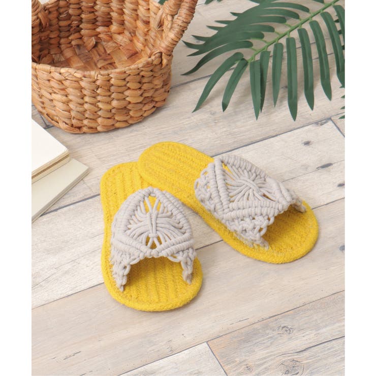 グレー | マクラメコットンサンダル | Lbc with Life