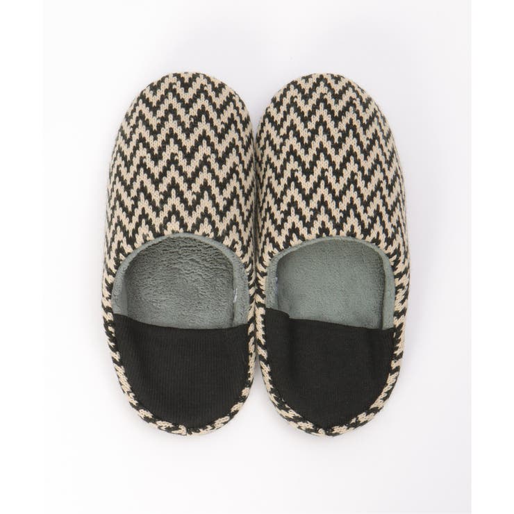 ブラック | ニットルームシューズ 25 | Lbc with Life