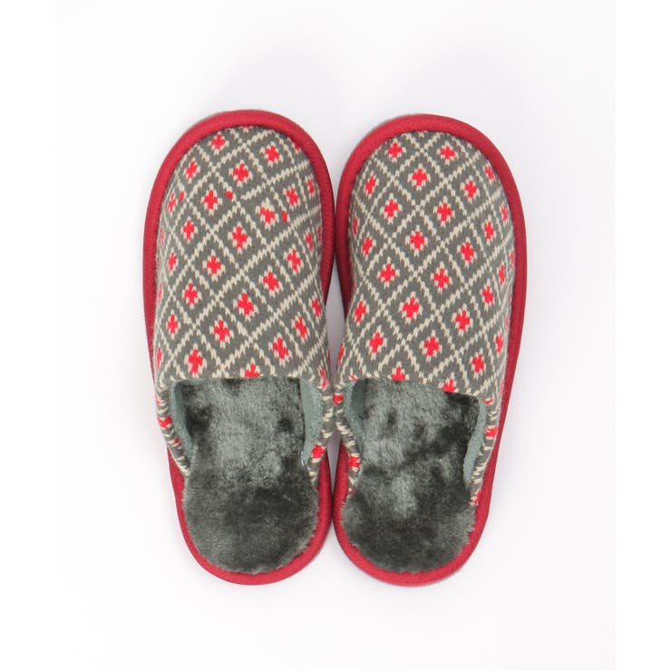 ワイン | ニットスリッパ 25 | Lbc with Life