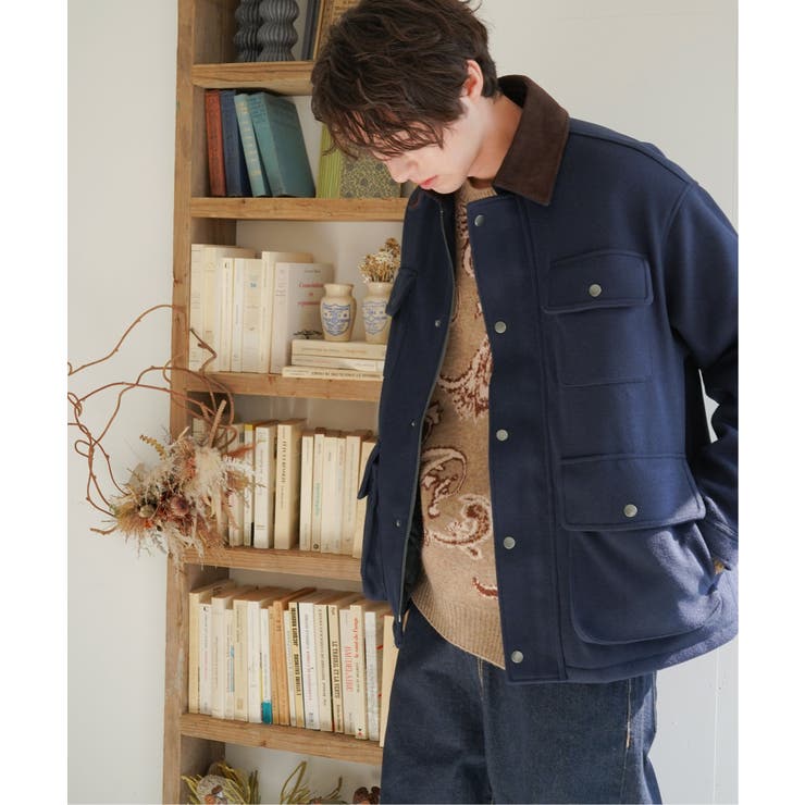 ウールライクオーバーサイズミリタリージャケット 品番 Ikaw Vence Share Style Men ヴァンスシェアスタイル のメンズファッション通販 Shoplist ショップリスト