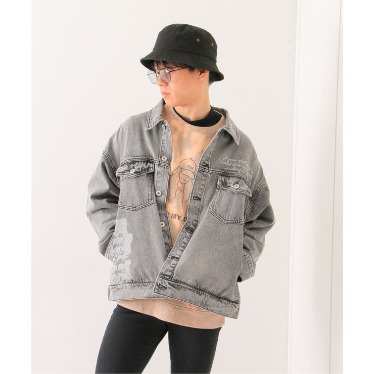 バックプリントビッグGジャン[品番：IKAW0011534]｜VENCE share