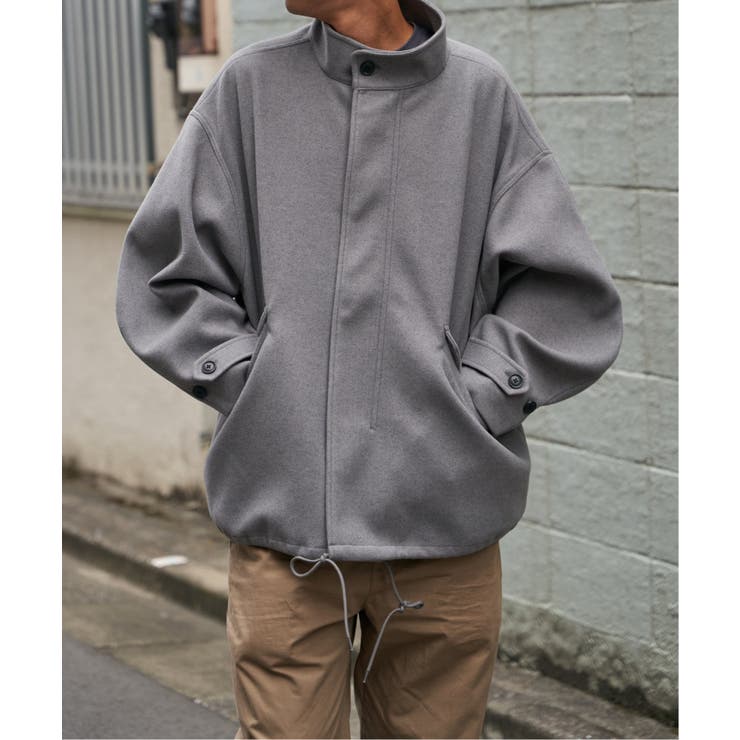 メルトンショートモッズコート | VENCE share style【MEN】 | 詳細画像7 